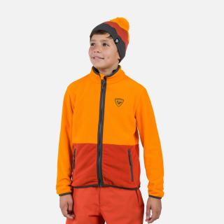 Bluza copii Rossignol JR STRAWPILE FLEECE FZ Sunburst