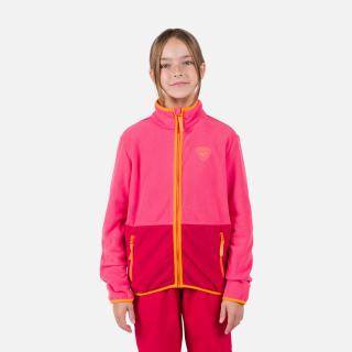 Bluza copii Rossignol JR STRAWPILE FLEECE FZ Tea rose