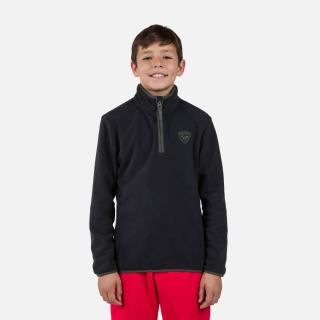 Bluza copii Rossignol JR STRAWPILE FLEECE HZ Black