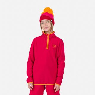 Bluza copii Rossignol JR STRAWPILE FLEECE HZ Ruby red