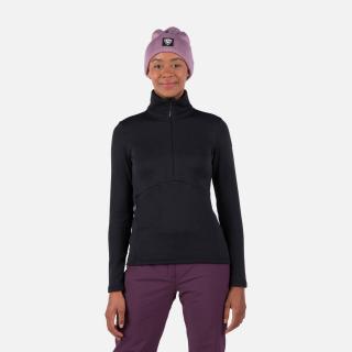 Bluza dama Rossignol W BLACKSIDE FLEECE HZ Black