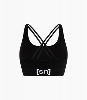 Bustiera dama merino SN-SUPERNATURAL - W SUPER TOP - Jet Black