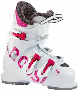 Clapari copii Rossignol FUN GIRL J3 White pink