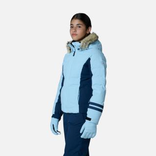 Geaca schi baieti Rossignol GIRL POLYDOWN - Glacier