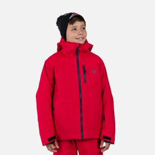 Geaca schi copii Rossignol JR WISPILE Sports red