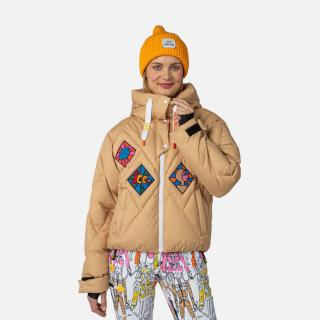 Geaca schi dama Rossignol JCC - W LUMY Down Bomber Beige mountain