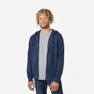 Hanorac barbati Rossignol LOGO SWEAT FZ HOOD FT - Dark navy