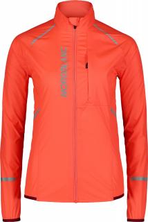 Jacheta dama Nordblanc BARRIER Bike ultra light fiery coral