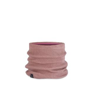 Neckwarmer Junior polar crosetat Lan pale pink