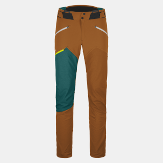 Pantaloni barbati Softshell Ortovox WESTALPEN - sly fox