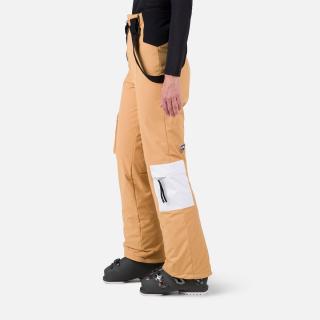 Pantaloni schi dama Rossignol JCC W BIB INSULATED - Beige mountain