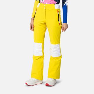 Pantaloni schi dama Rossignol JCC W PILOT STR - True yellow