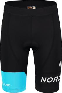 Pantaloni scurti barbati Bike Compression Albastru-Negru