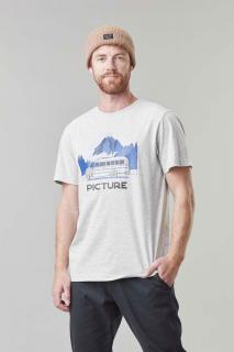 Tricou barbati Picture Coastlife tee - Grey Melange