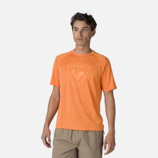Tricou barbati Rossignol BIG PRINT - Tangelo orange