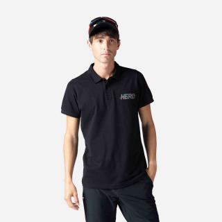 Tricou barbati Rossignol HERO POLO Black