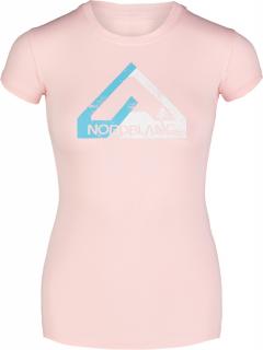 Tricou dama Nordblanc W LETTER roz