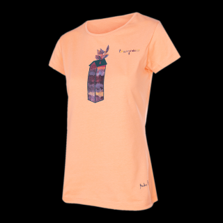 Tricou dama Trangoworld HOGAR WM - Peach nectar