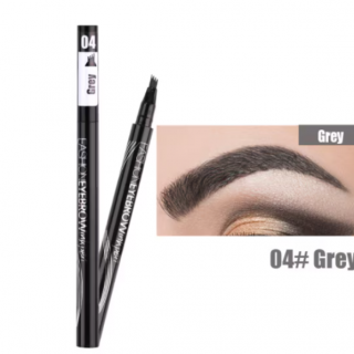 Creion pentru Sprancene, CRM, cu Efect Microblading Fir cu Fir, Be Perfect, Nuanta 04 Grey
