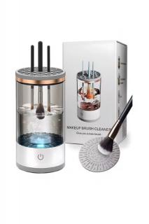 Dispozitiv electric pentru spalare pensule, EVNC, Makeup Brush Cleaner Automatic, include suport pentru uscare