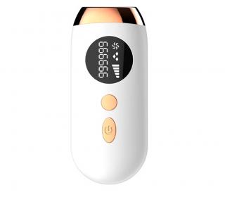 Epilator IPL pentru indepartarea permanenta a parului, tehnologie IPL FLOW avansata, 999.999 flash-uri, pentru femei, alb