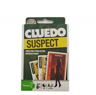 Joc de societate cu carti, Cluedo Suspect, EVNC, 3-4 jucatori, +8 ani