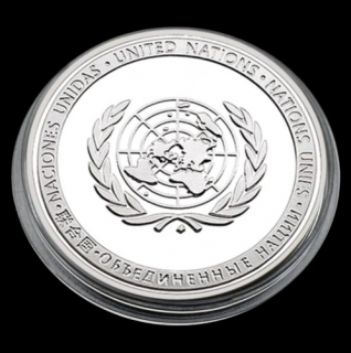 Moneda pentru colectionari, GMO, United Nations Peace
