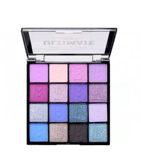 Paleta pentru make-up, Miss Lara, Ultimate Shadow Palette, 16 nuante