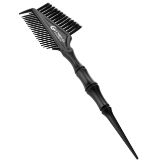 Pieptan cu Pensula Profesional pentru Vopsire Par, IngridBrush, CRM, negru, 26 cm