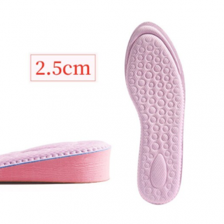 Set 2 branturi pentru inaltare si confort - 2.5 cm, CRM, suport arc plantar si talpa, pt. marimile 36-38, unisex