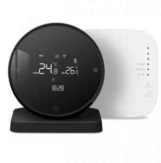 Termostat pentru centrala pe gaz, BOT-R7B-X-WIFI, negru