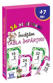 56 DE JETOANE - INVATAM - TABLA IMPARTIRII