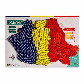 Construieste Romania - Puzzle stratificat
