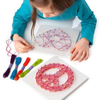 Set de creativitate - string art kit