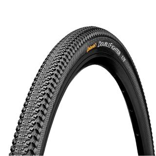 Anvelopa pe sarma 20  x1.75 CONTINENTAL DoubleFighter III (47-406), negru reflex