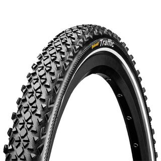 Anvelopa pe sarma 24  x1.75 CONTINENTAL Traffic II (47-507), negru reflex