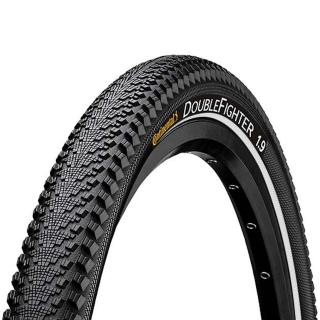 Anvelopa pe sarma 24  x2.0 CONTINENTAL DoubleFighter III (50-507), negru reflex