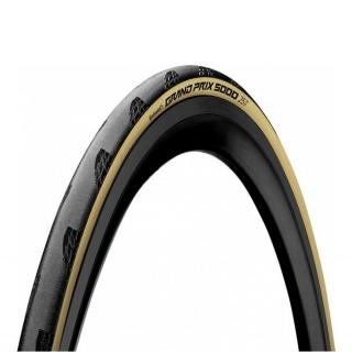 Anvelopa pliabila 700x25C CONTINENTAL Grand Prix 5000 (25-622), negru crem