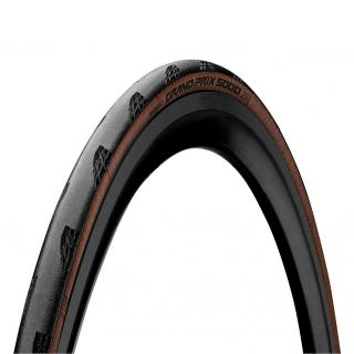 Anvelopa pliabila 700x25C CONTINENTAL Grand Prix 5000 (25-622), negru maro