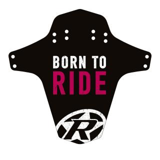 Aparatoare REVERSE Born to Ride negru alb roz