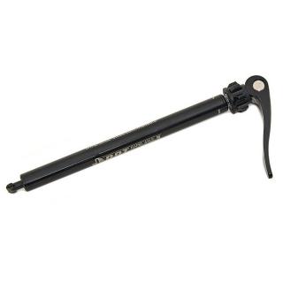 Ax butuc fata thru-axle FOCUS Raven Max RAT, aluminiu, lungime 142 mm, negru