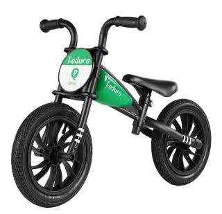 Balance bike 12   QPLAY Feduro, varsta 3-6 ani, verde