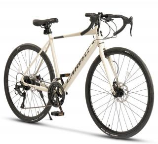 Bicicleta ciclocross 28   CARPAT ADVantage, cadru aluminiu 20  , manete secventiale, frane disc, 16 viteze, crem negru