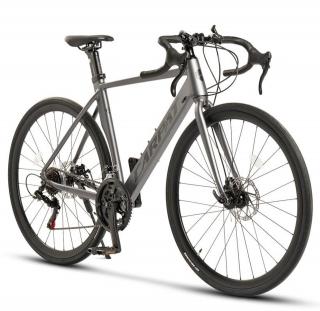 Bicicleta ciclocross 28   CARPAT Pathfinder 3.0, cadru aluminiu 20  , manete index, frane disc, 14 viteze, gri negru