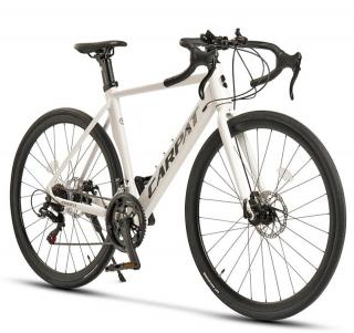 Bicicleta ciclocross 28   CARPAT Pathfinder 3.0, cadru aluminiu 21  , manete index, frane disc, 14 viteze, alb