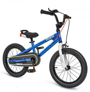 Bicicleta copii 12   ROYAL BABY Freestyle 7.0 NF, albastru, varsta 3-5 ani