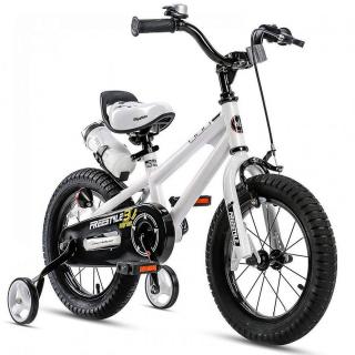 Bicicleta copii 12   ROYAL BABY Freestyle, alb, varsta 2-4 ani