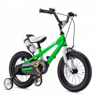 Bicicleta copii 12   ROYAL BABY Freestyle, verde, varsta 2-4 ani