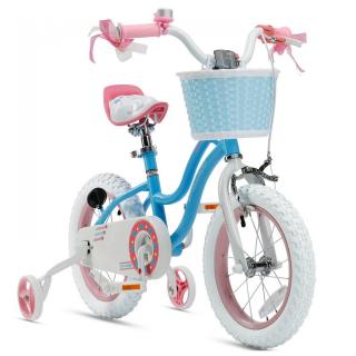 Bicicleta copii 12   ROYAL BABY Star Girl, albastru, varsta 2-4 ani
