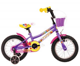 Bicicleta copii 14   DHS Daisy 1402, mov, varsta 3-5 ani